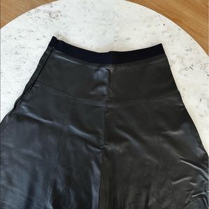 Vince leather skirt